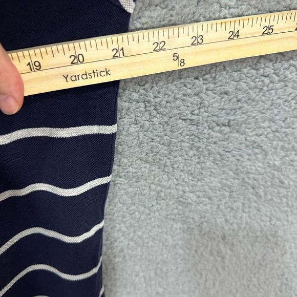 Ralph Lauren Polo Shirt Adult medium blue Pony pima cotton Preppy Casual Mens - Picture 7 of 8